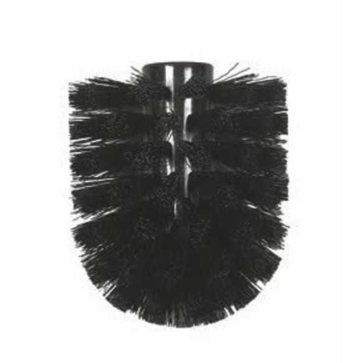 Spirella toiletbørstehoved, sort