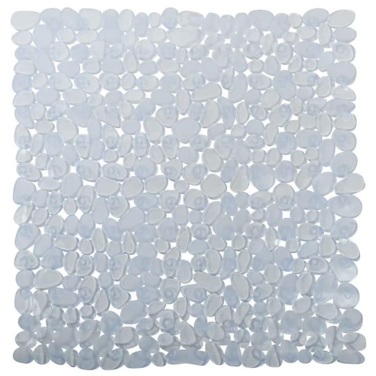 Spirella Galets badrumsmatta, 53x53 cm, transparent