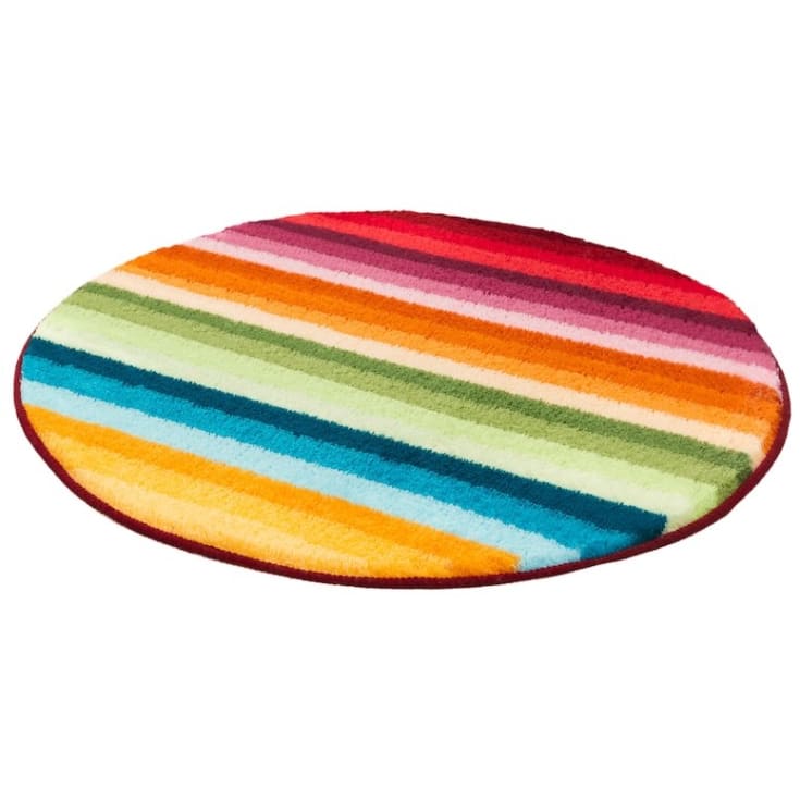 Kleine Wolke Funky badrumsmatta, Ø80 cm