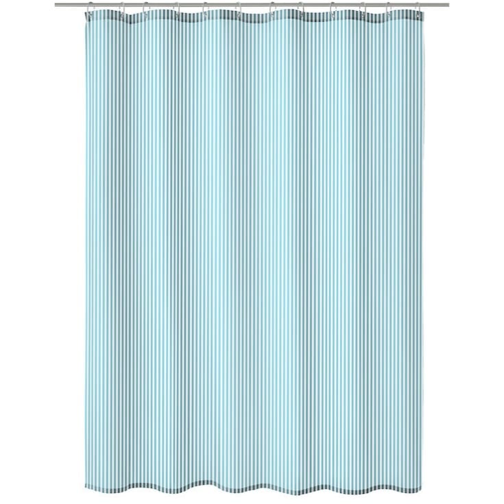 Kleine Wolke Sanna duschdraperi, 120x200 cm, grön/vit
