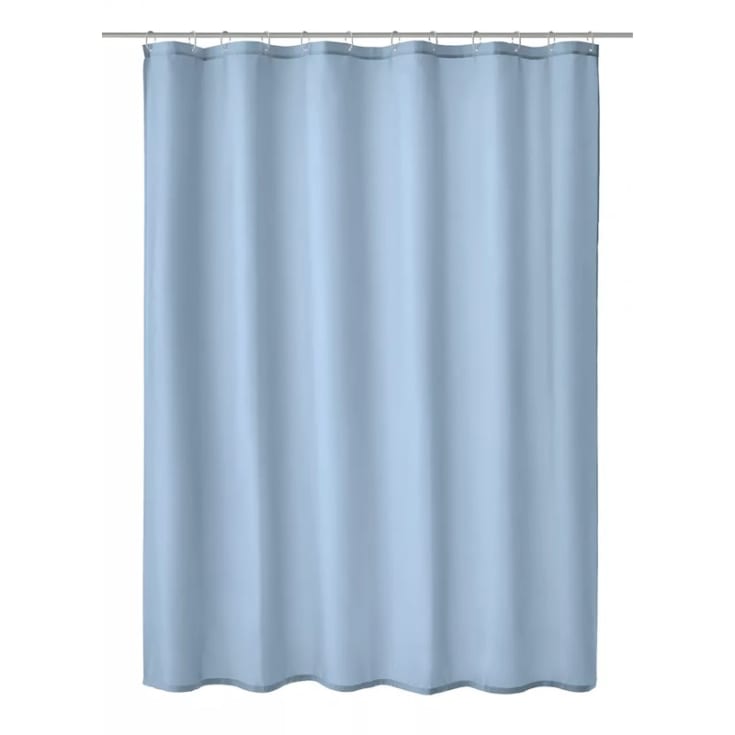 Kleine Wolke Kito dusjforheng, 180x200 cm, blå