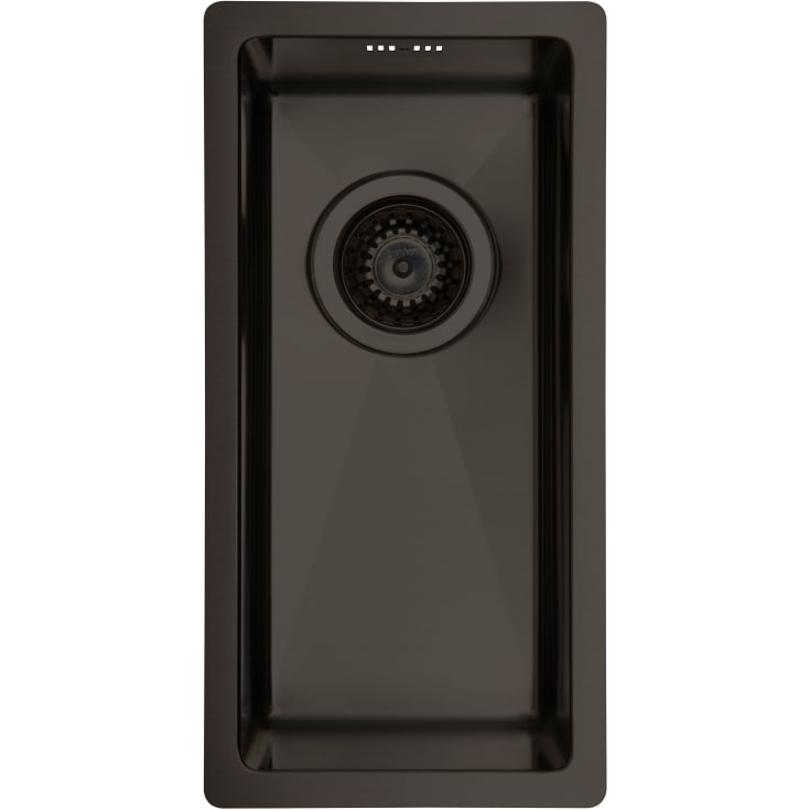 Lavabo Kubus 180 Soft køkkenvask, 22x44 cm, mørk bronze