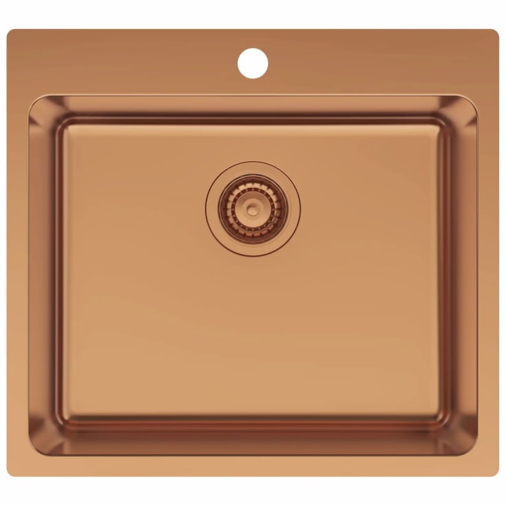Lavabo LA 550 kjøkkenvask, 55x50 cm, kobber
