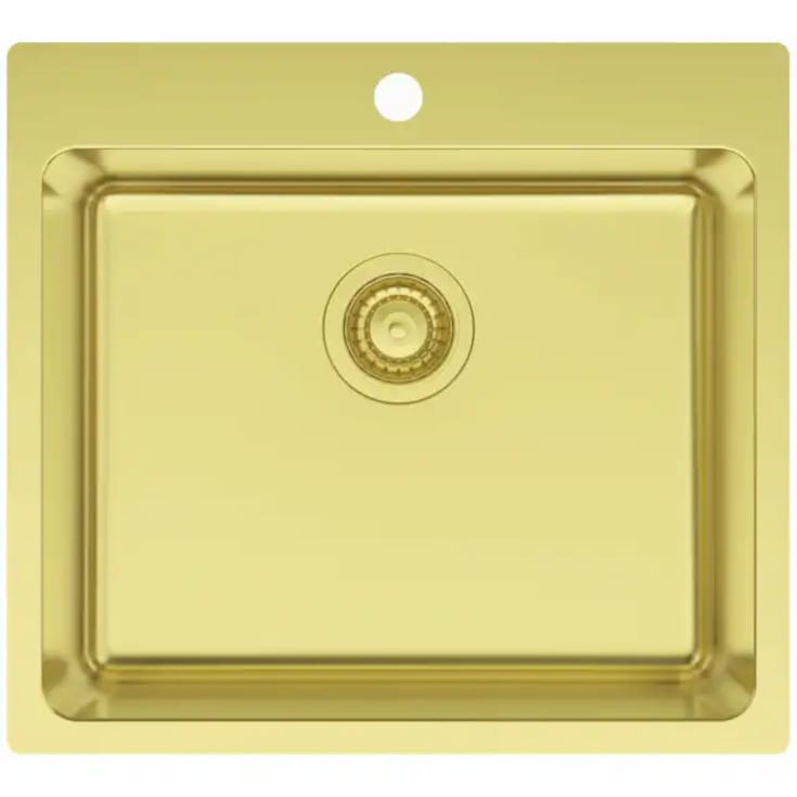 Lavabo LA 550 køkkenvask, 55x50 cm, messing