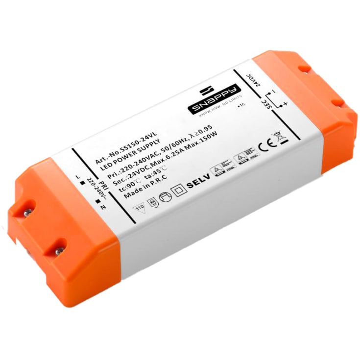 Snappy LED-driver, 12 V, 135 W