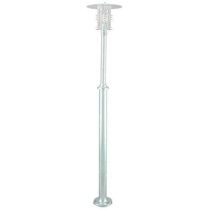 Norlys Stockholm 281 stolpelampe, LED max 9W, E27, IP54, galvanisert