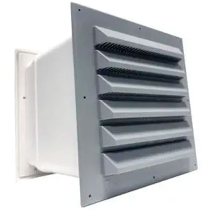 Cinderella Classic veggventil for tilluft, 160 mm, hvit