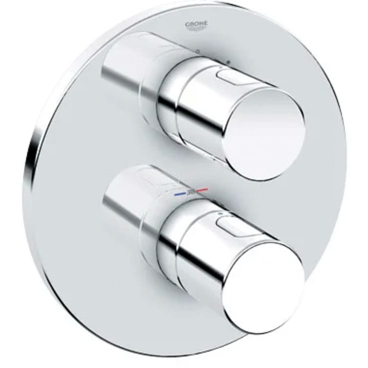 Grohe Grohtherm 3000 Cosmopolitan, for innbygging, med 1 uttak, krom