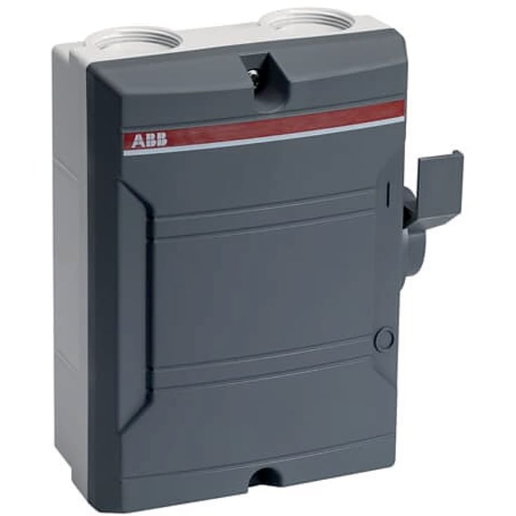 ABB BWS sikkerhedsafbryder, 3P, 1NO, 25A