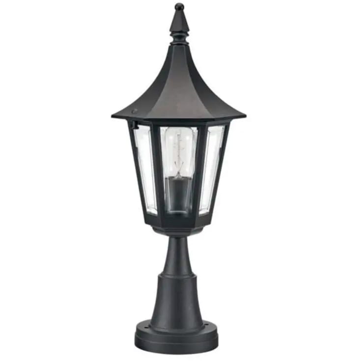 Norlys Rimini 250 portstolpe, LED max 9W, E27, IP54, sort