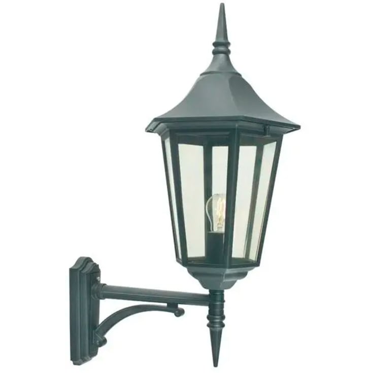 Norlys Modena vegglampe, LED max 9W, klart glass, hvit