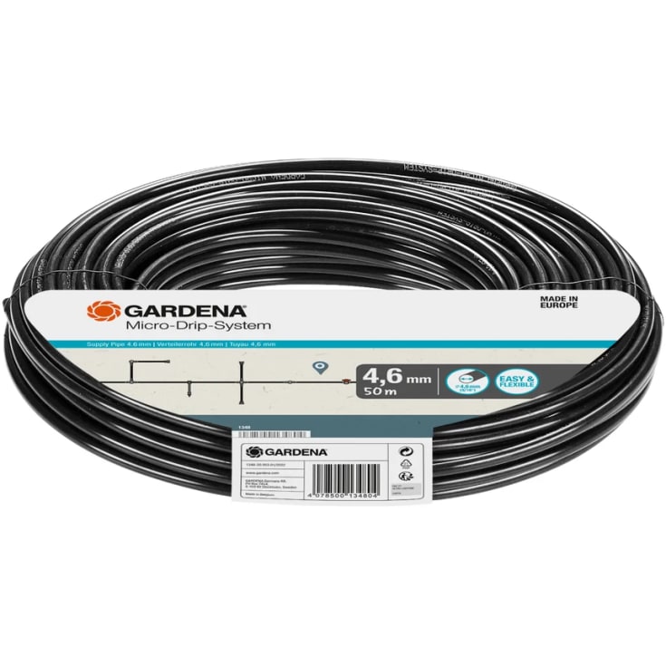 Gardena micro-drip fördelningsslang 4,6 mm, 50 m