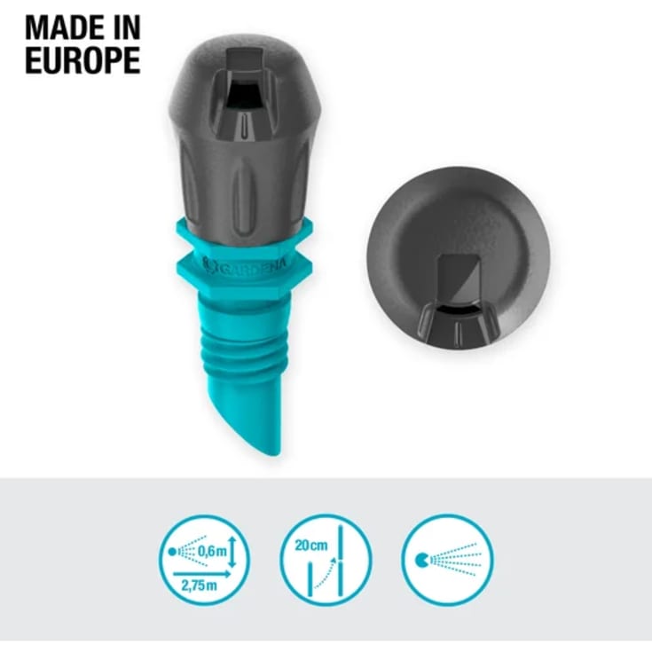 Gardena micro-drip finregndyse smal, enkelt