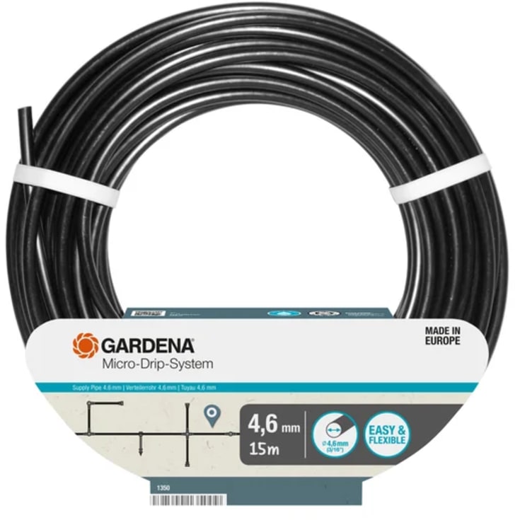Gardena micro-drip fördelningsslang 4,6 mm, 15 m