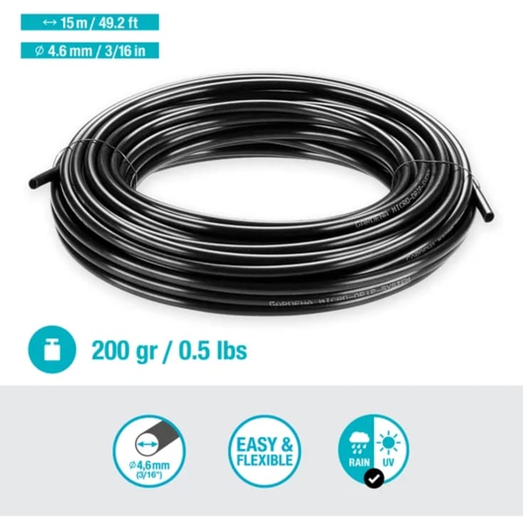 Gardena micro-drip fördelningsslang 4,6 mm, 15 m