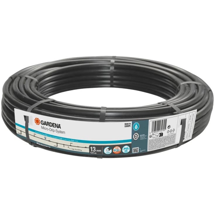 Gardena micro-drip huvudrör, 13 mm, 50 m