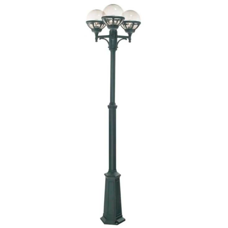 Norlys Bolgona 364 stolpelampe, LED max 3x9W, E27, IP54, sort