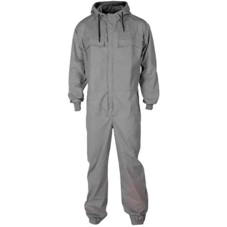 Bekken & Strøm støvdress, unisex, str. 56, lysegrå