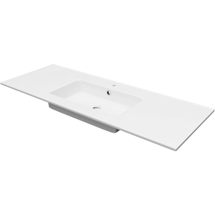 Linn Bad Freya servant, 121x46 cm, hvit