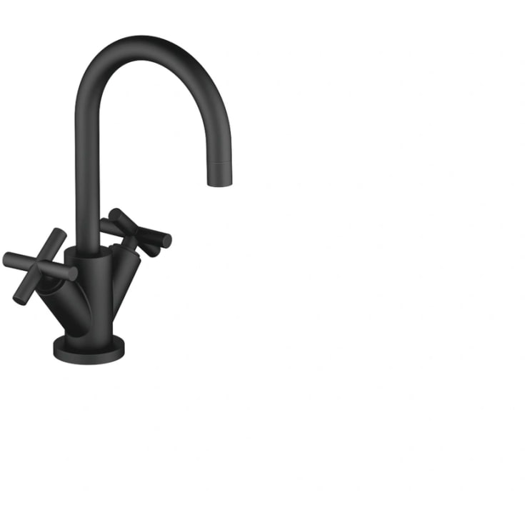 Dornbracht Tara servantbatteri, matt sort