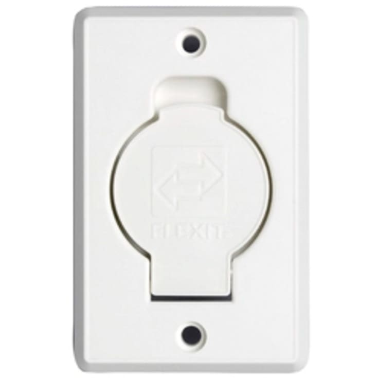 Flexit sugekontakt plast, hvit