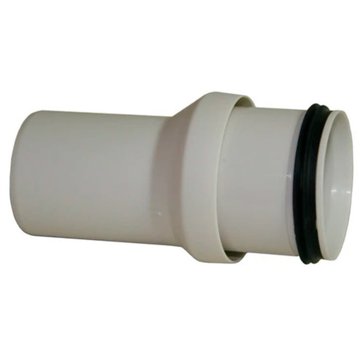 Smartline 50/40 mm PP eksent. overgang, off-white