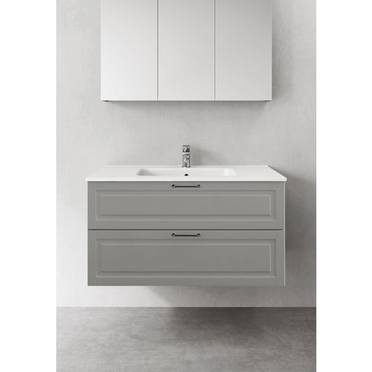 Hafa Grace servantskap, 100x45.3 cm, grå