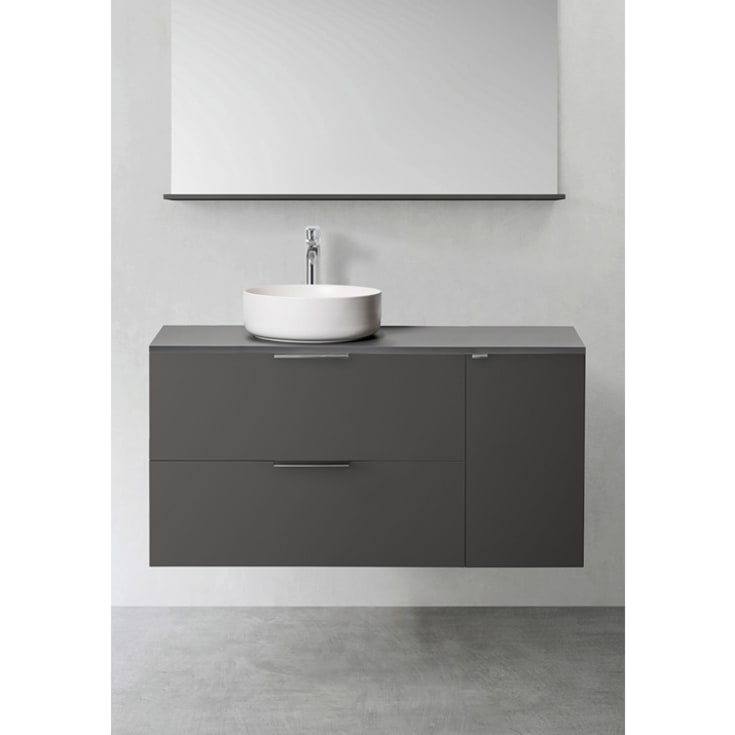 Hafa Shape servantskap, 110x45,3 cm, antrasitt