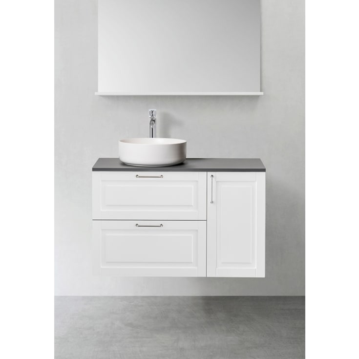 Hafa Grace servantskap, 90x45.3 cm, hvit