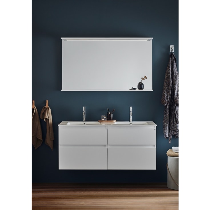 Hafa Style møbelpakke, 121x46.5 cm, hvit