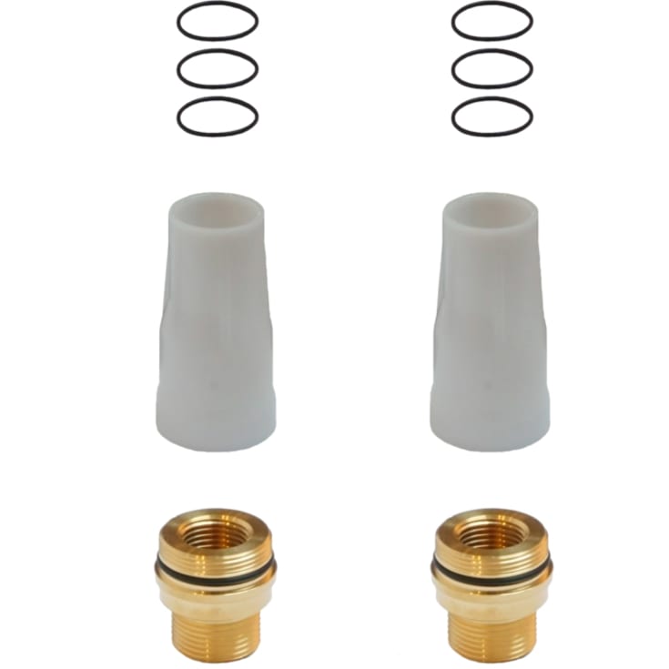 Hansgrohe lekkasjesikringer 3/4", 2 stk, til hansgrohe innbyggingsdeler