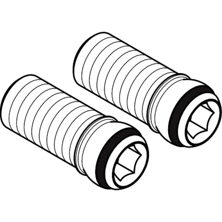 Hansgrohe Rette kupplinger, 2 stk