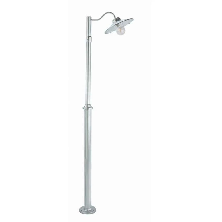 Norlys Karlstad 2033 stolpelampe, LED max 9W, IP55, galvanisert