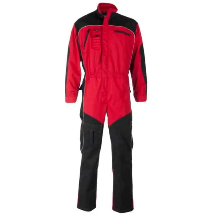 Bekken & Strøm kjeledress Vinstra Profil, unisex, str. 46, rød/sort