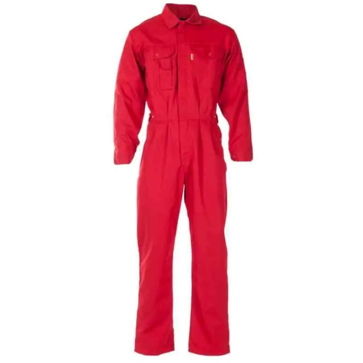 Bekken & Strøm kjeledress Biri, unisex, str. 46, rød