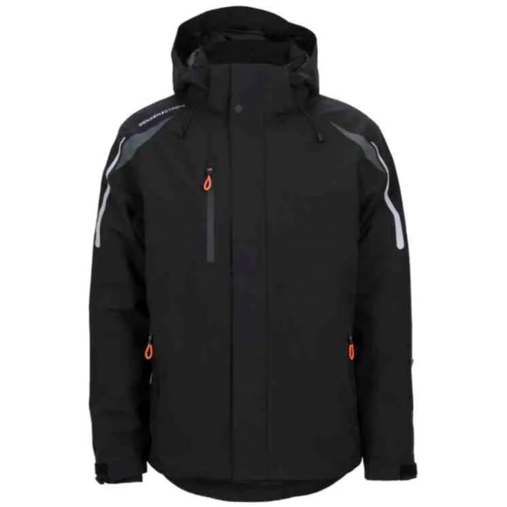 Bekken & Strøm vinterjakke allværs Majavatn, unisex, str. 4XL, sort