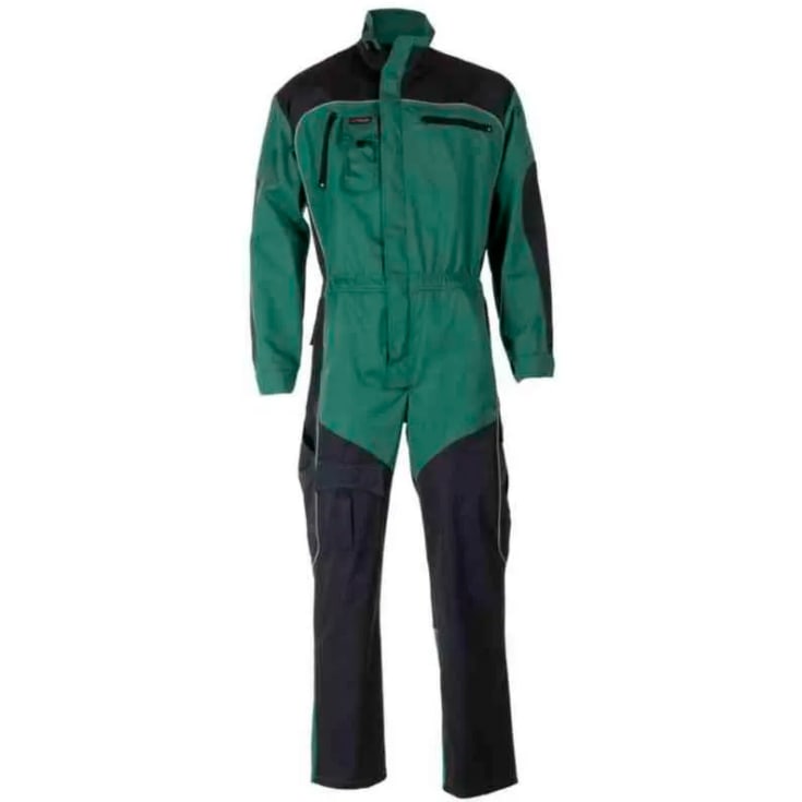 Bekken & Strøm kjeledress Vinstra Profil, unisex, str. 56, grønn/grå