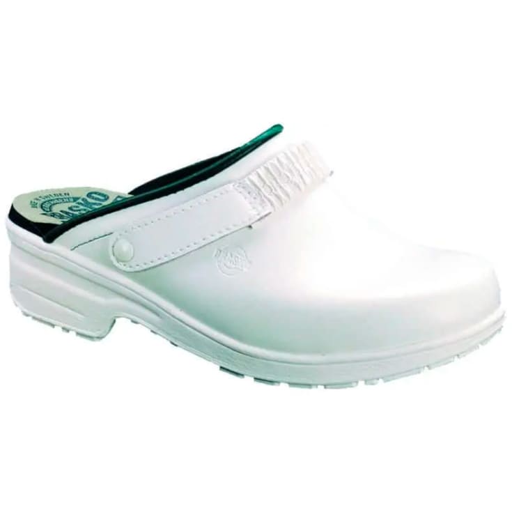 Brasko clog, hvit, størrelse 45
