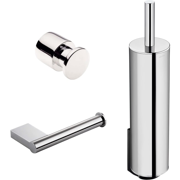 Laufen Nixie badrumstillbehörspaket, krom