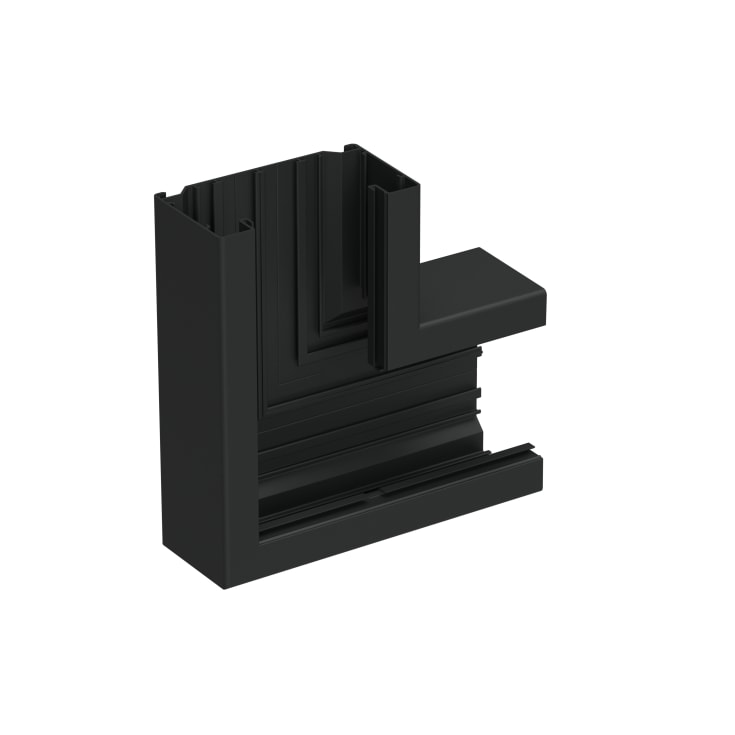 Fladvinkel WGX-A 120x65 sort R9017/30