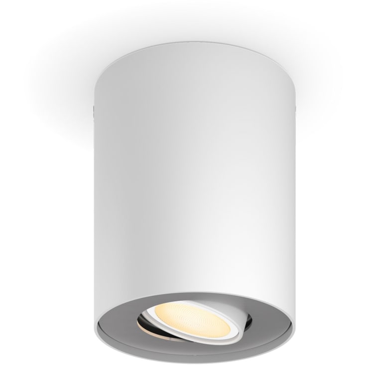 Philips Hue Pillar påbygningsspot, hvid