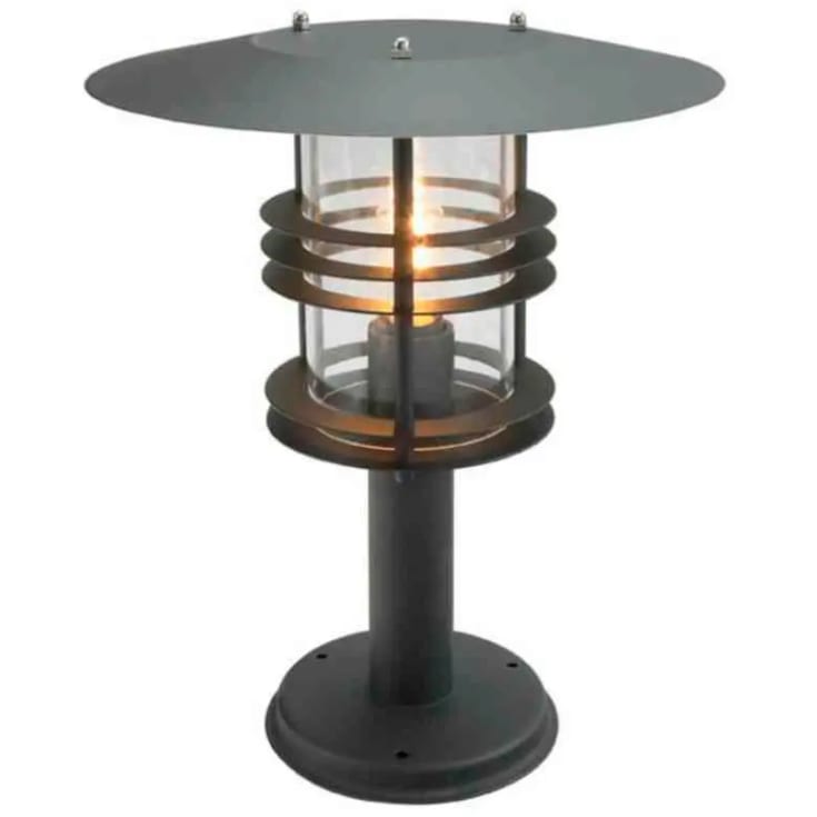 Norlys Stockholm 287 portstolpe, LED max 9W, E27, IP54, sort