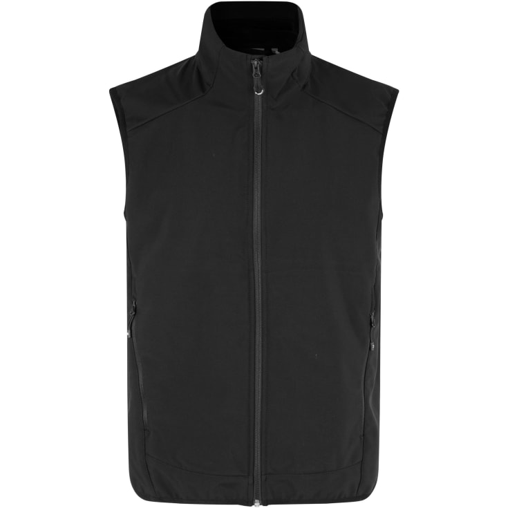 ID funktionel softshell vest, Sort, L