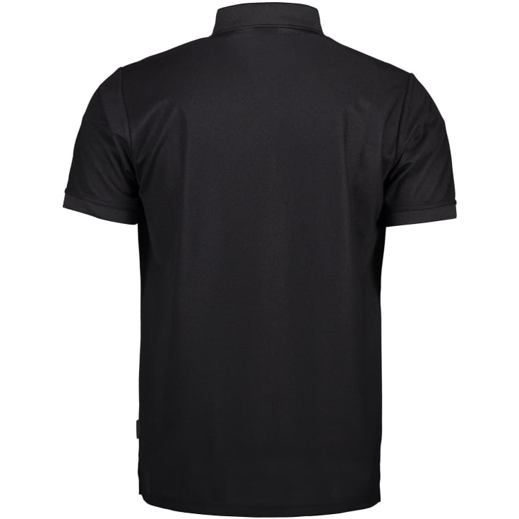 GEYSER funktionel polo T-shirt, Sort, 3XL