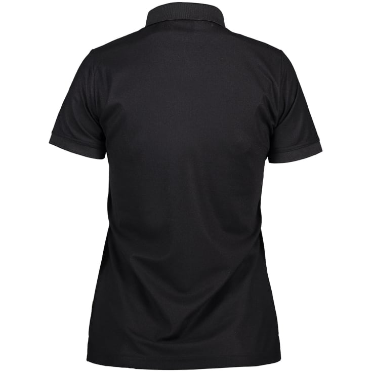 GEYSER funktionel dame polo T-shirt, Sort, L