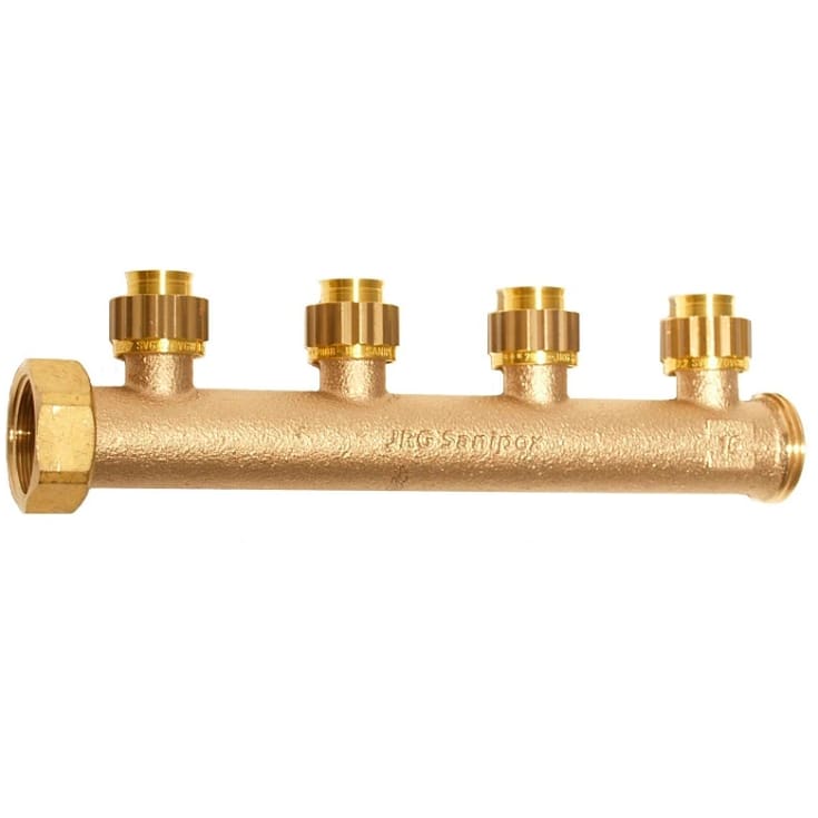 Sanipex samlestokk 1", 4 avgreninger, 16 mm