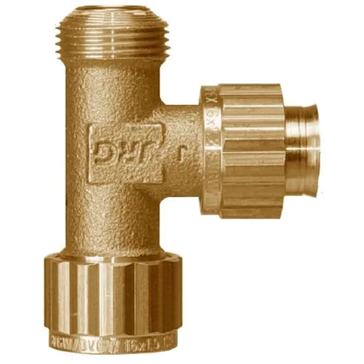 Sanipex t-rør, til fordeler, 12 mm