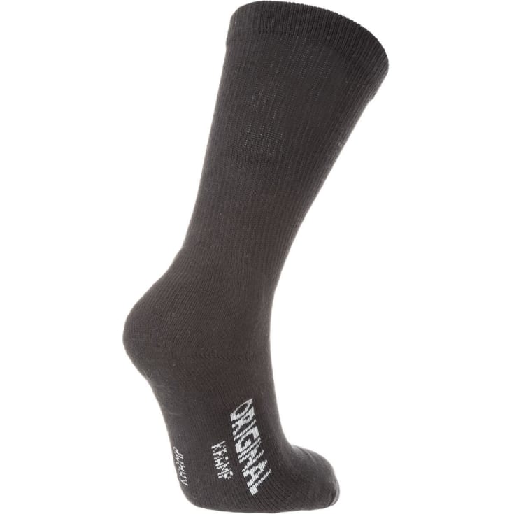 Kramp Original 2-pak fritids- og arbejdsstrømper, Sort, 40-45