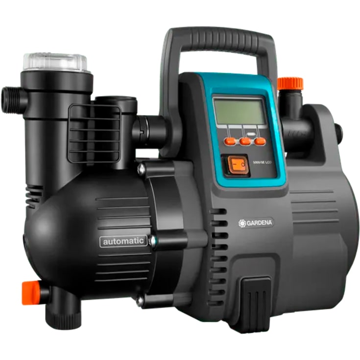 Gardena 5000/5E vannpumpe, elektronisk, LCD-display, 5000 l/t