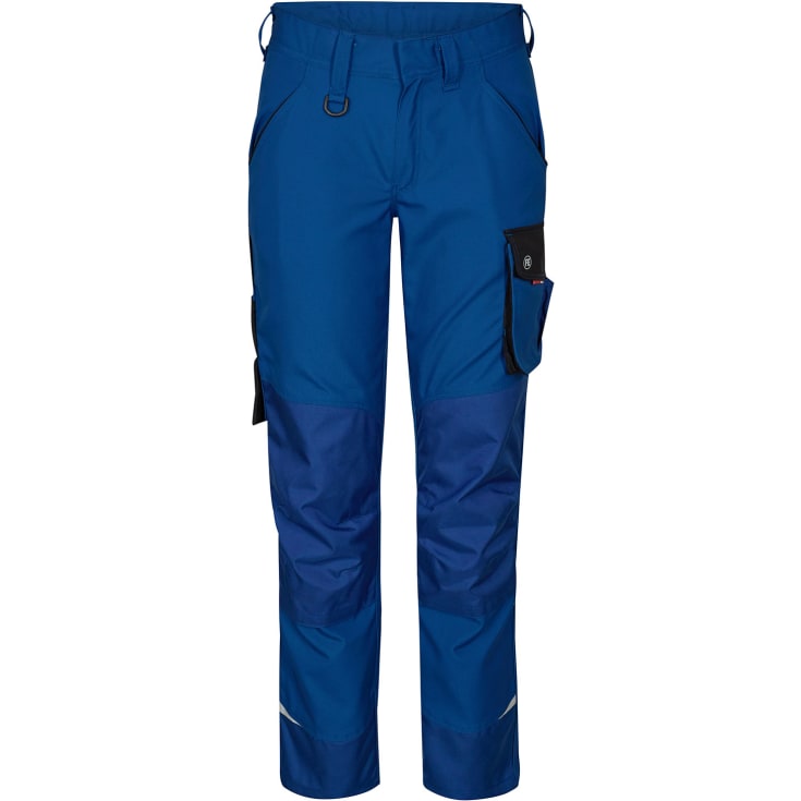Engel Galaxy dame arbejdsbukser, Surfer Blue/Sort, 34